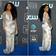 Angela Bassett in Jenny Packham.